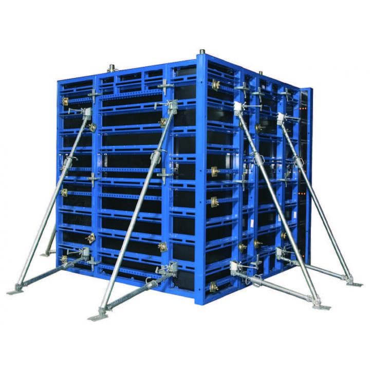 Wall and foundation formwork, H = 3.00 m