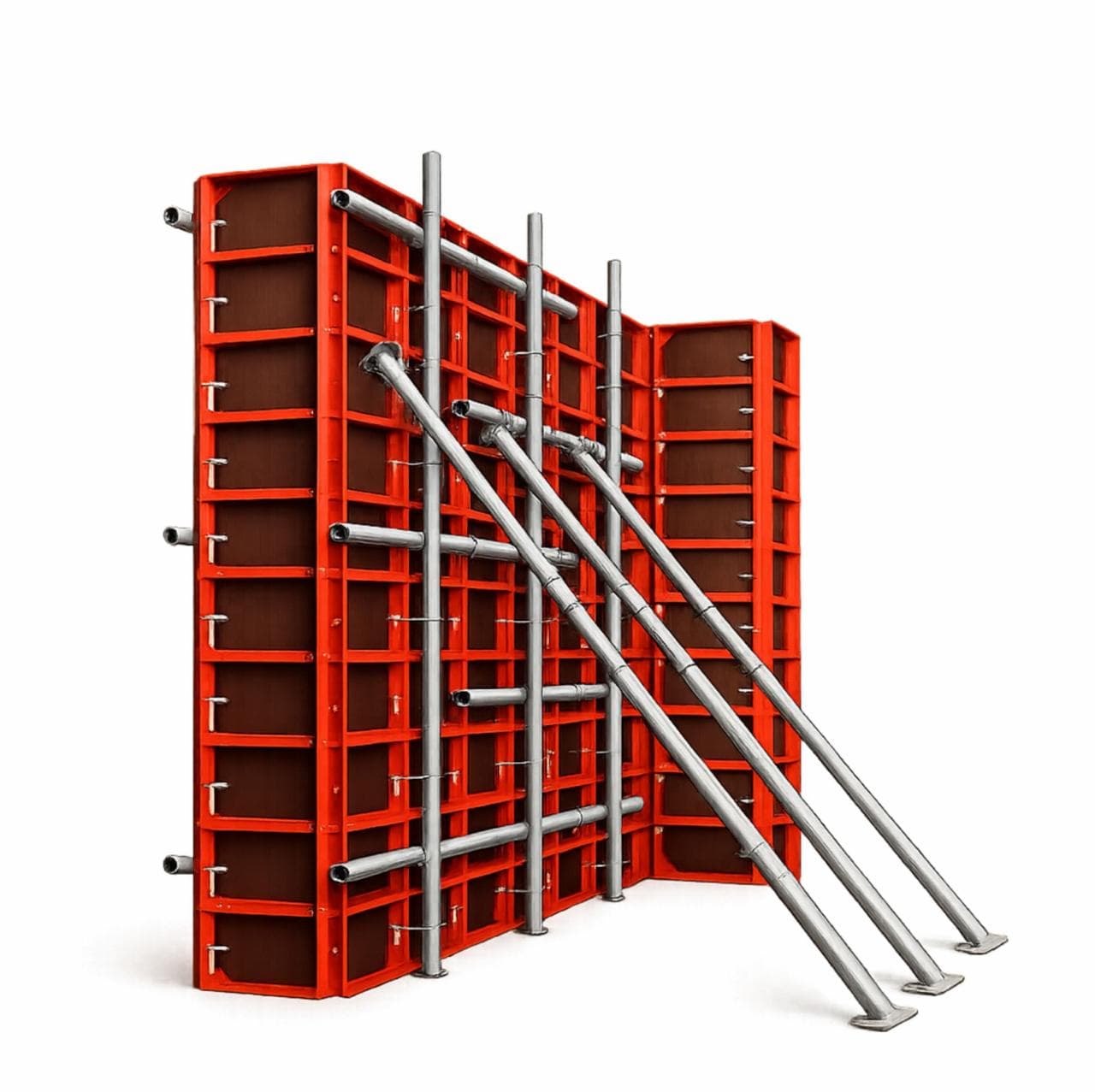 Wall and foundation formwork, H = 1.50 m