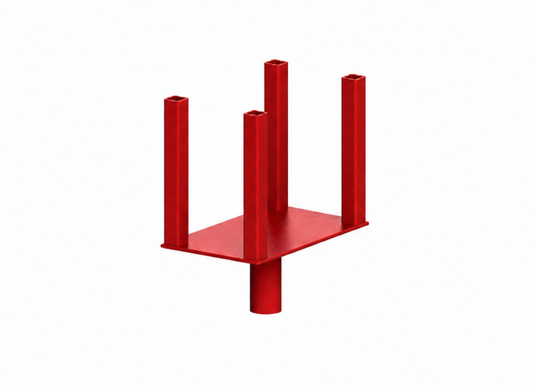 Four-leg support